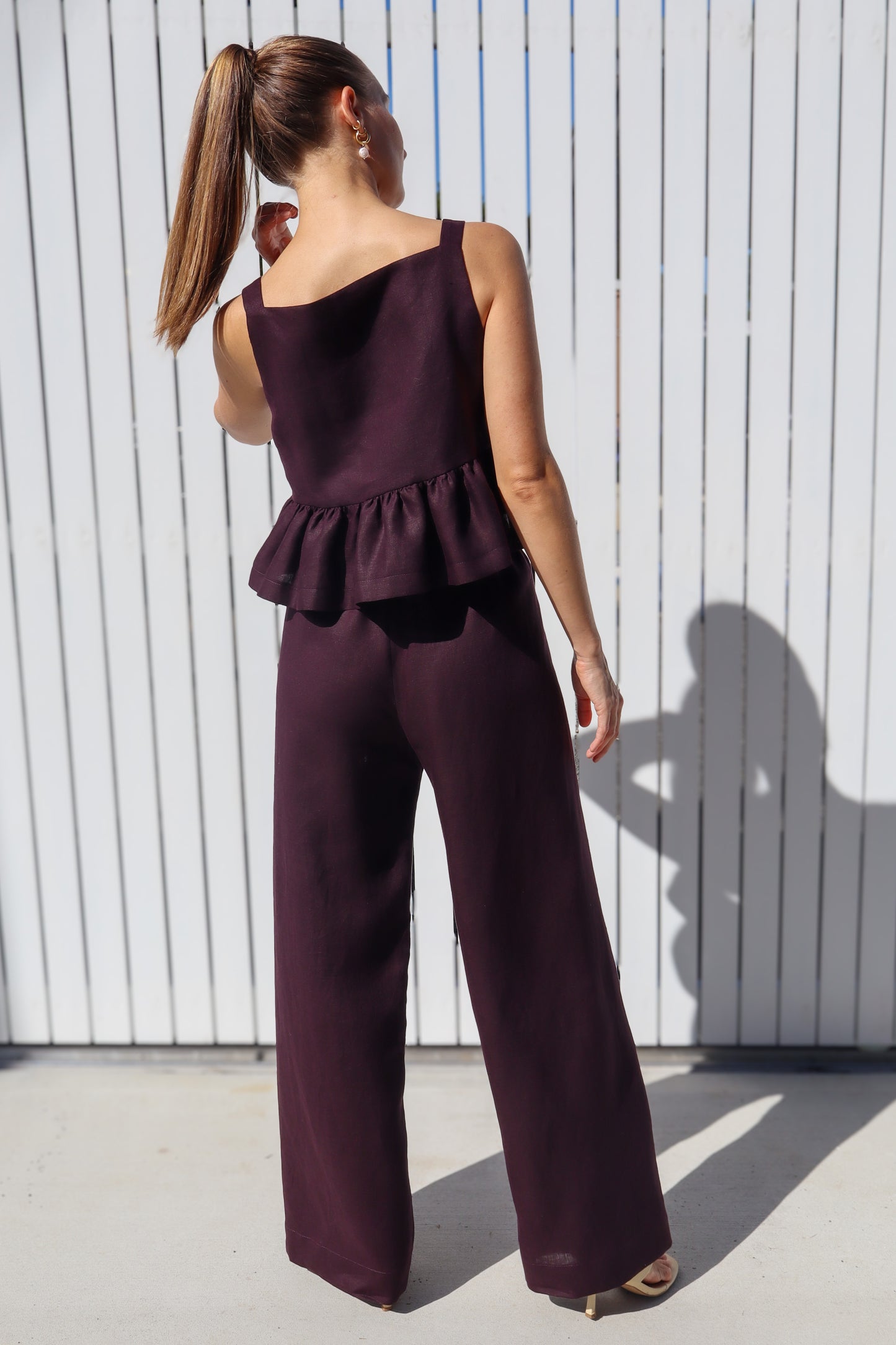 Mia Pant - Mahogany