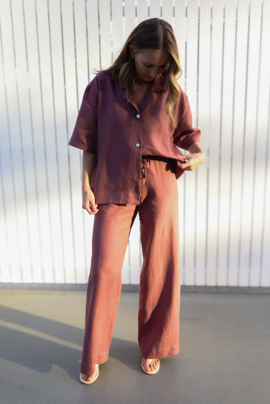 Mia Shirt - Maple